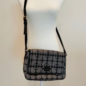 Kate Spade Black & White Patterned Handbag (NWOT)